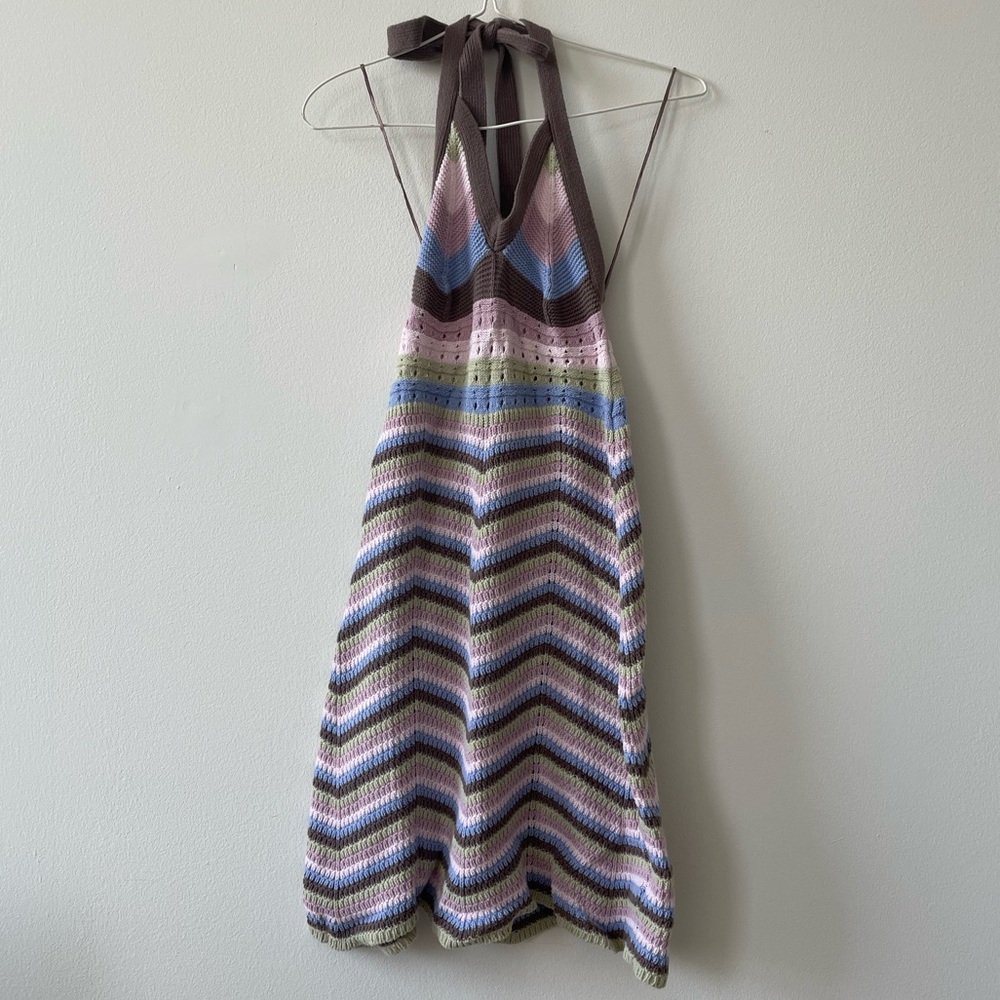 Knit Halter Dress